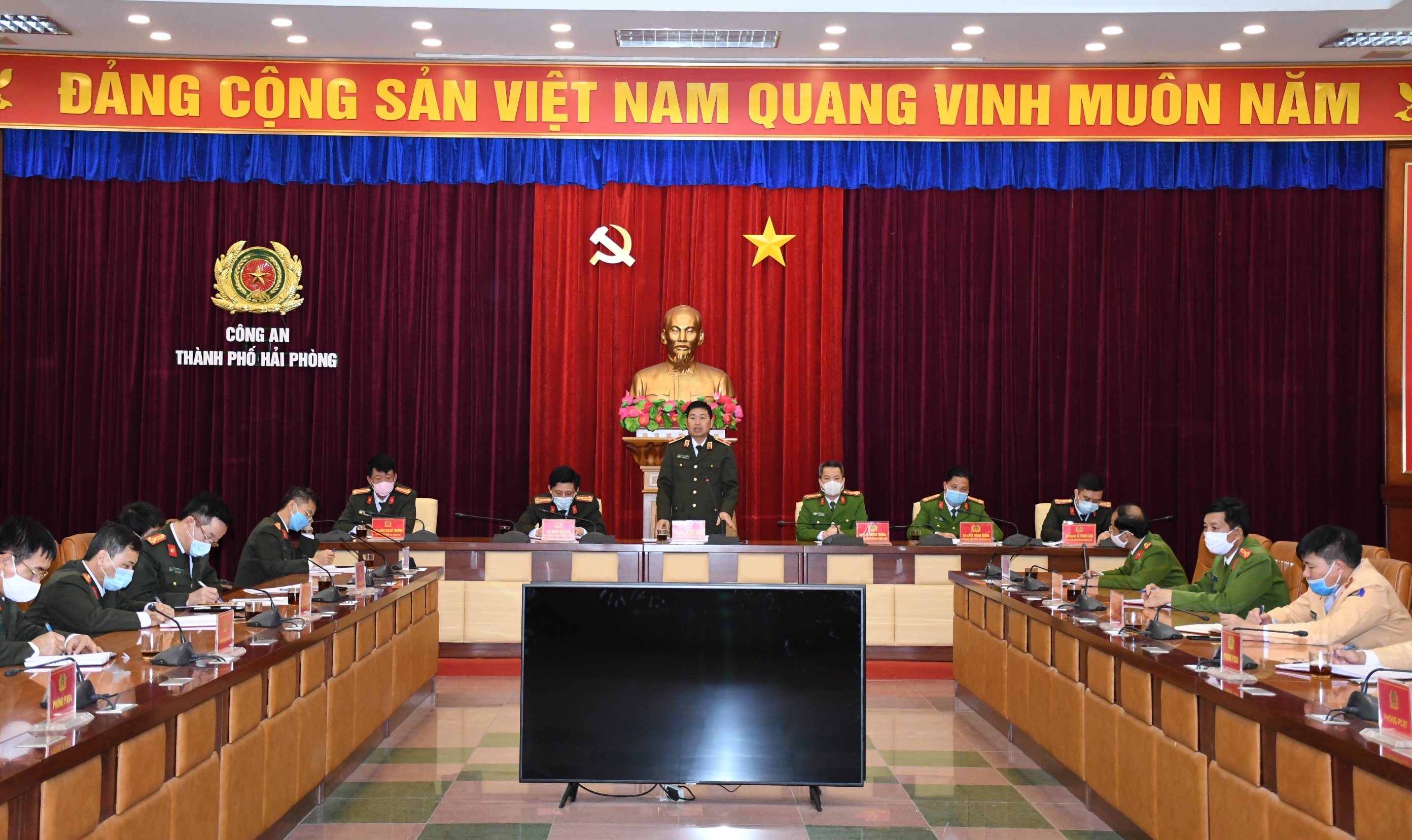 Ban chỉ đạo phòng chống dịch bệnh Covid-19 – CATP: Khẩn trương, quyết liệt, chủ động các biện pháp phòng chống dịch bệnh Covid-19